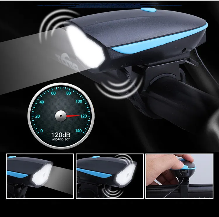 Waterproof Bicycle Light Sounds Trumpet (1)