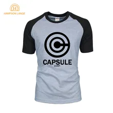 Японское аниме DRAGON BALL Z Мужская футболка Новая летняя хлопок реглан мужская футболка мода Харадзюку Топ тройники для фанатов