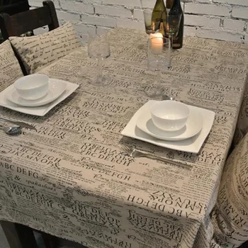 Manteles de lino carta estilo europea manteles de mesa de alta calidad de plastico para mesa mantel japonés