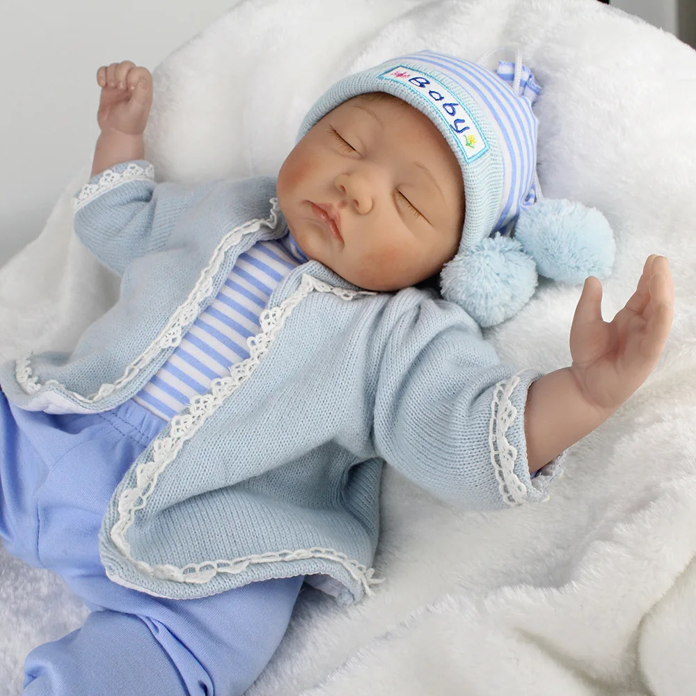 Kawaii Baby Alive 55 cm Soft silicona Reborn muñeca Juguetes 22 pulgadas BeBe Reborn Juguetes realistas recién nacidos Juguetes bebés Brinquedos Kawaii Baby Alive 55 cm Soft silicona Reborn muñeca Juguetes 22 pulgadas BeBe Reborn Juguetes realistas recién nacidos Juguetes bebés Brinquedos