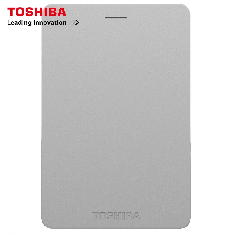 Toshiba внешний жесткий диск Canvio Alumy 2,5 дюймов USB3.0 1 ТБ Портативный жесткий диск 1000 для настольных ПК