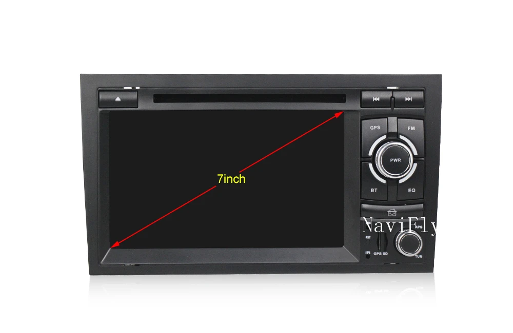 NaviFly DSP Android 9 четырехъядерный автомобильный Радио мультимедийный плеер для Audi A4 S4 RS4 2002-2008 с dvd gps функция зеркального соединения 2 Din