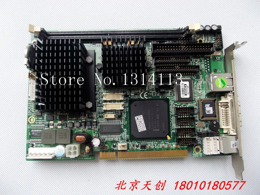 

[SAA] Beijing spot AXIOMTEK SBC82810 A2-RC PCI-bus half-length industrial motherboard send memory