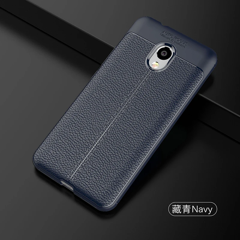 Litchi silicone case mei m5s (3)