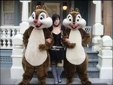 

Chipmunk mascot costume Chipmunk mascotter cartoon fancy dress costume Halloween Fancy Dress Christmas Cosplay for Party Event