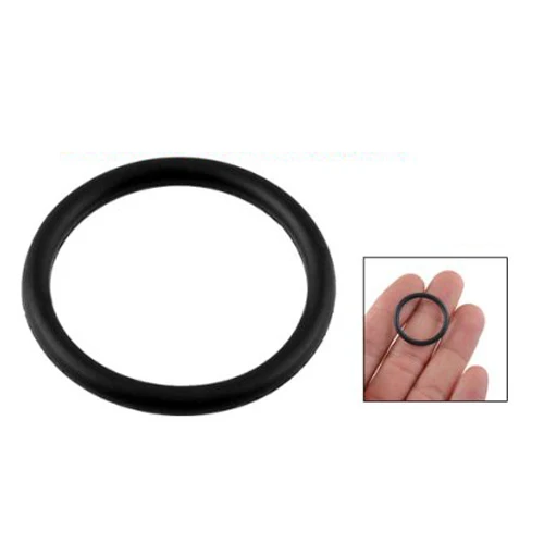 MYLB-10 Pcs Black Rubber Oil Seal O Ring Sealing Gasket Washers 25mm x 2.4mm