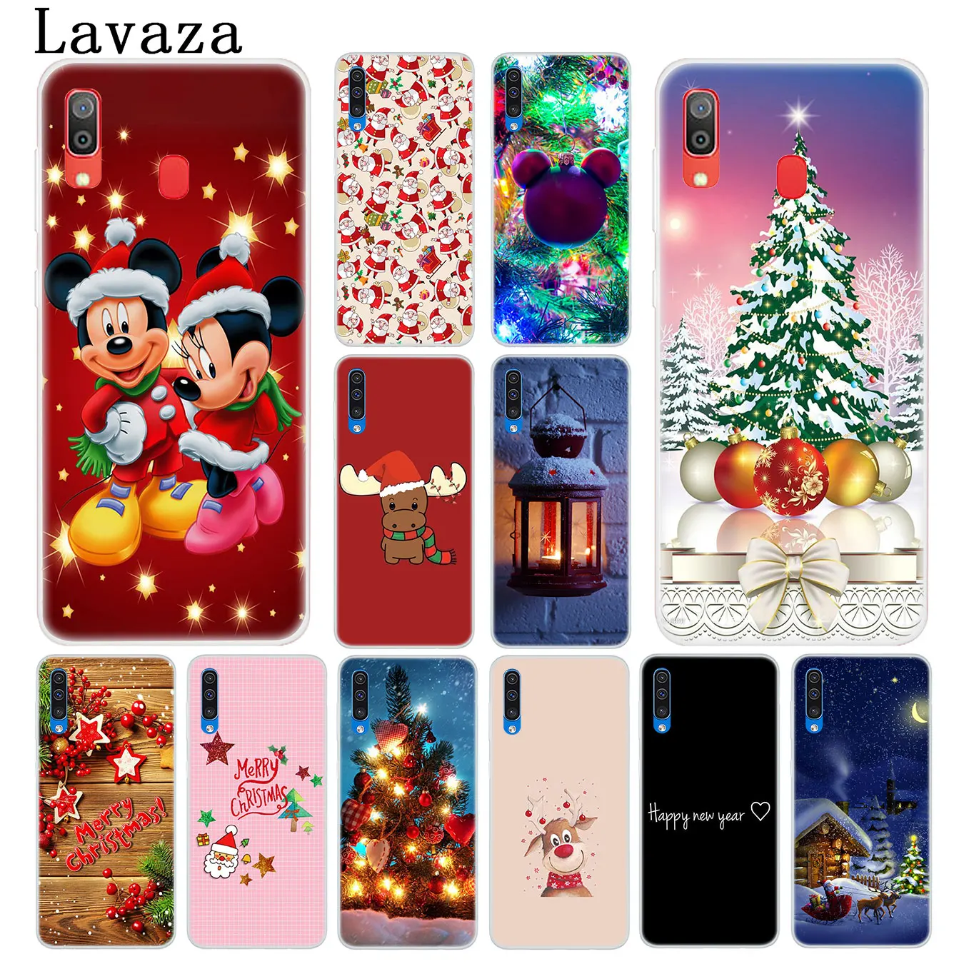 

Lavaza Merry Christmas happy New Year deer Hard Phone Case for Samsung Galaxy M40 M30 M20 M10 A10 A20 A30 A40 A50 A60 A70 Cover