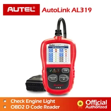 Autel AL319 OBD2 Scanner Car Code Reader Automotive OBDII Scaner Auto Diagnostic Scan Tool Fault Reader Diagnostics Scanner