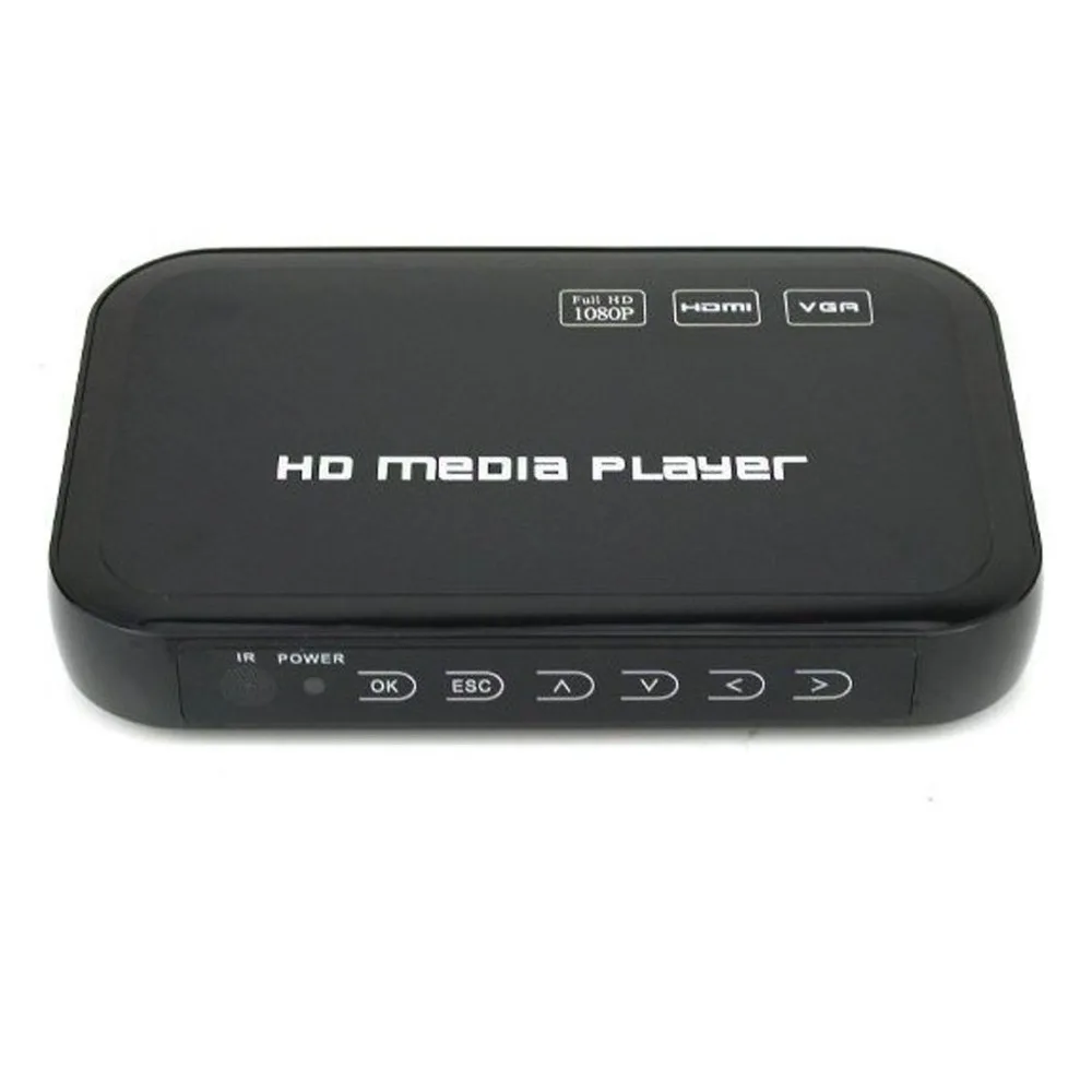 REDAMIGO HDD плеер мини Full HD1080p H.264 MKV HDD HDMI медиаплеер центр USB OTG SD AV tv AVI RMVB RM HDDM3