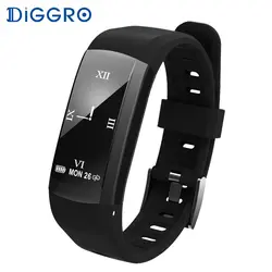 Diggro S906 gps умный Браслет Профессиональный IP68 Водонепроницаемый фитнес-браслет динамический Пульс умный Браслет-трекер часы