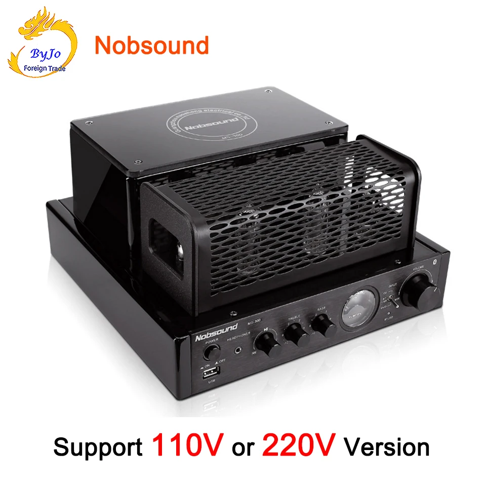 Nobsound MS-30D and MS-30D MKII Bluetooth amplifier tube Amplifier audio 110V 220V amplifier Power amplifier MS-10D MKII upgrade Nobsound MS-30D and MS-30D MKII Bluetooth amplifier tube Amplifier audio 110V 220V amplifier Power amplifier MS-10D MKII upgrade
