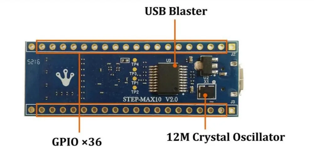 Мини Altera MAX10 10M02SCM 10M8SCM 10M08SAM FPGA макетная основная плата совместима с Arduino Raspberry Pi