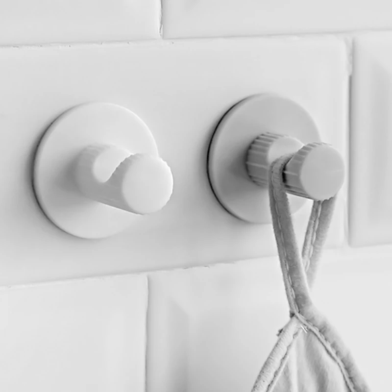 

DINIWELL 3pcs/set Round Storage Hook Strong Adhesive Paste Socket Power Cord Hook For Key Sundries Kitchen Bathroom Organizer