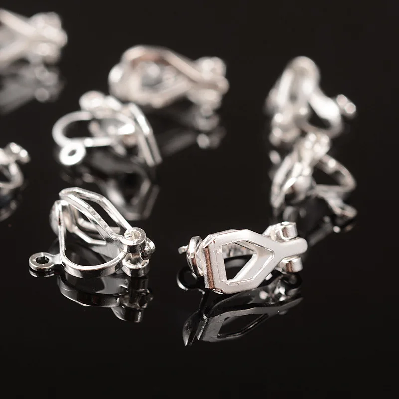 20 шт. клипсы для сережек конвертера, фурнитура для сережек, аксессуары ...