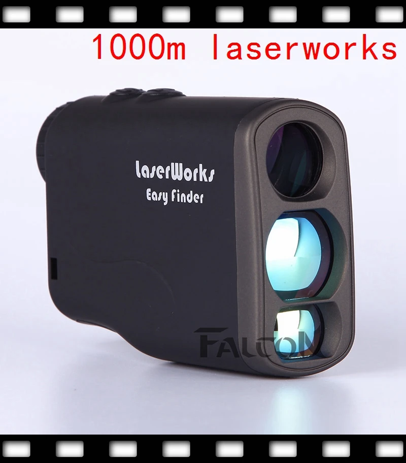 1000m 6X21 handheld laser font b rangefinder b font golf range finder speed detector distance meter