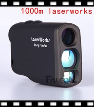 1000m 6X21 handheld laser rangefinder golf range finder speed detector distance meter telescope 0-300km/h speedmeter DH100