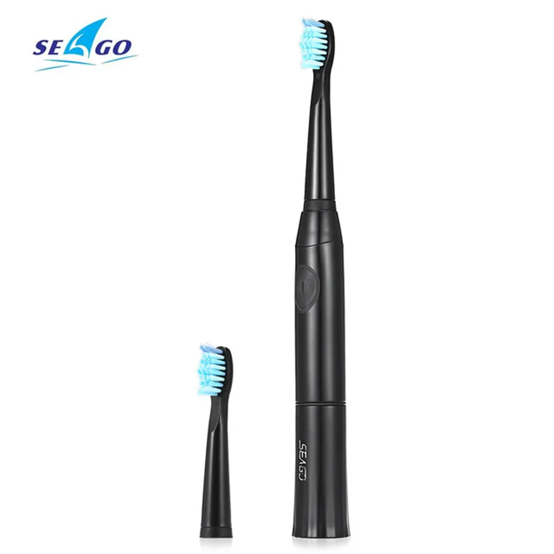 

Alfawise SG-949 Sonic Electric Toothbrush USB Recharging with Smart Timer 5 Brushing Modes Waterproof with 3 Brush Heads