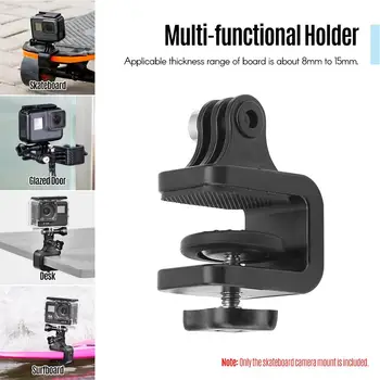 

Yiwa Surfboard Skateboard Stabilizer Bracket Mount Holder Stand Clip Clamp for GoPro Hero 7/6/5/4/3+ for Xiaomi YI 4k Camera