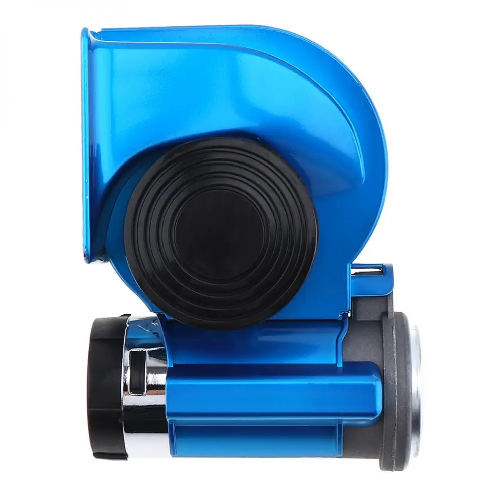12V 139dB Car Lacquer Bule Snail Compact Dual Air Horn for Car Vehicle Motorcycle Yacht SUV Boat