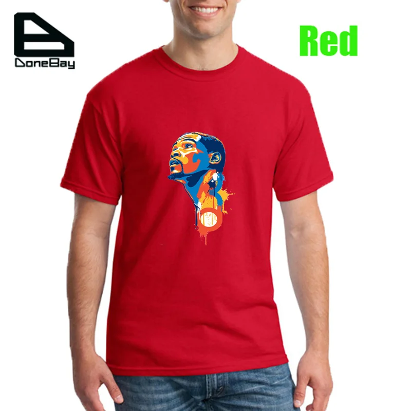 red kd shirt