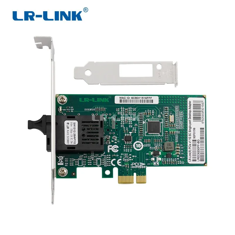LR LINK 6230PF BD gigabit ethernet BIDI font b network b font adapter pci express lan