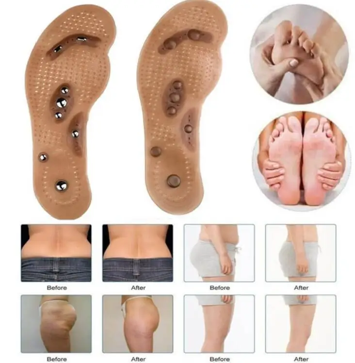 Foot Care Tool Silicone Gel Insoles Foot Massage Pad Acupuncture Cushion MagneticTherapy Slimming Weight Loss Fat Burn Massager Foot Care Tool Silicone Gel Insoles Foot Massage Pad Acupuncture Cushion MagneticTherapy Slimming Weight Loss Fat Burn Massager