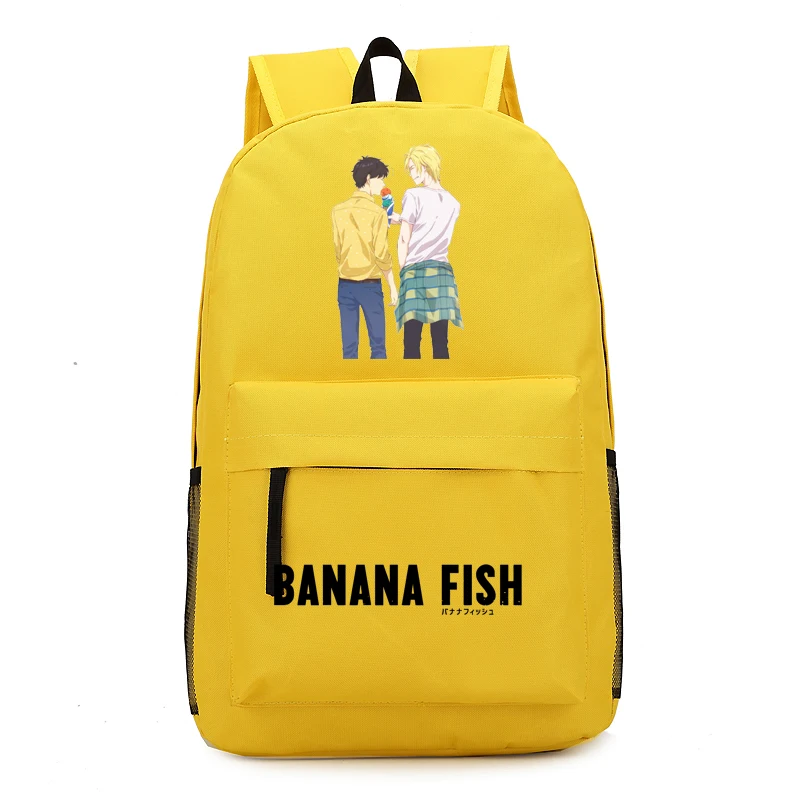 Аниме Банановая рыба холст рюкзак косплей школьные сумки аниме рюкзак для ноутбука унисекс рюкзак для путешествий женские сумки на плечо