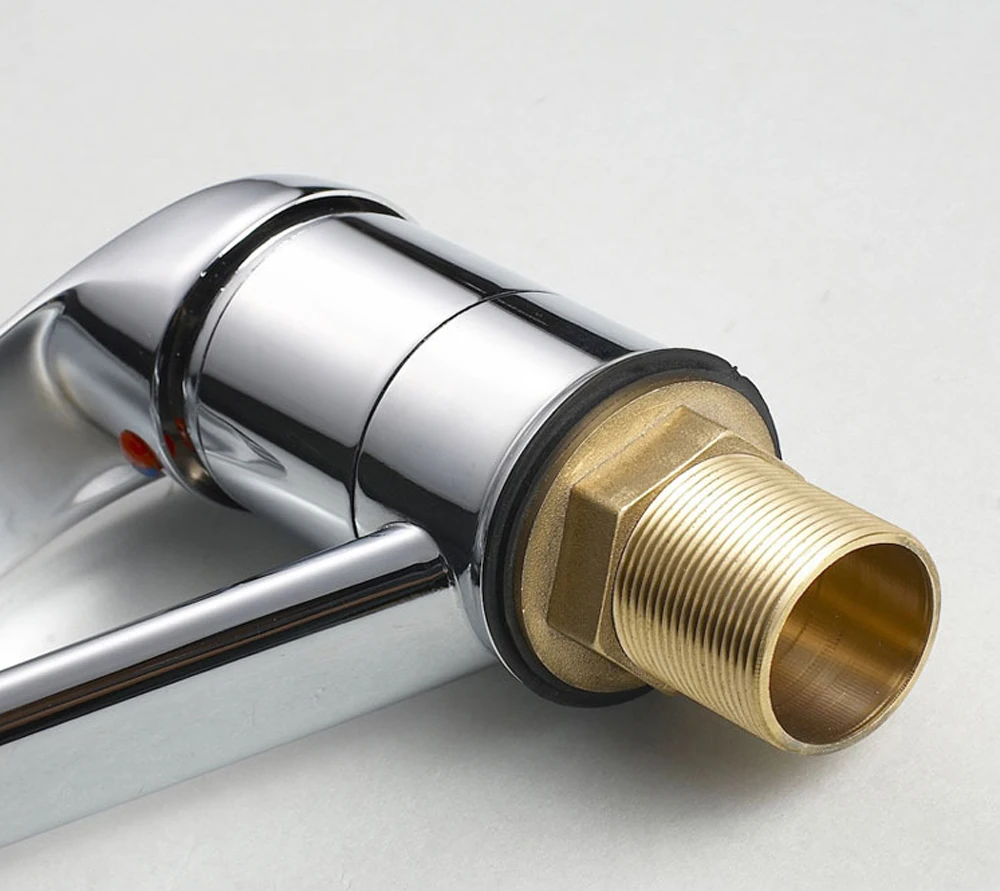 BAOLINLONG Brass Kitchen Faucet accessories Adjustable Cozinha Swivel Spout Kitchen Faucet Sink Water Crane Silver Tap BAOLINLONG Brass Kitchen Faucet accessories Adjustable Cozinha Swivel Spout Kitchen Faucet Sink Water Crane Silver Tap