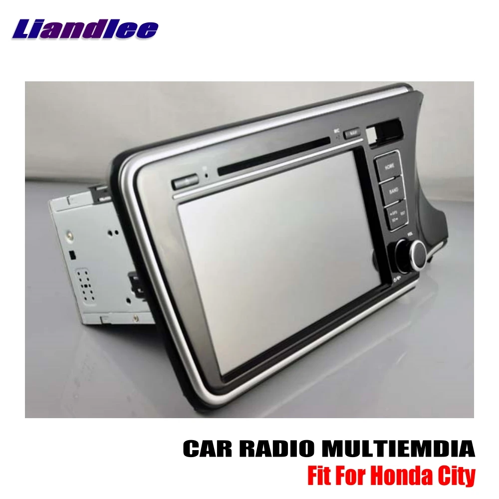 Best Liandlee For Honda City 2014~2018 RHD Android Car Radio CD DVD Player GPS Navi Navigation Maps Camera OBD TV HD Screen Media 1