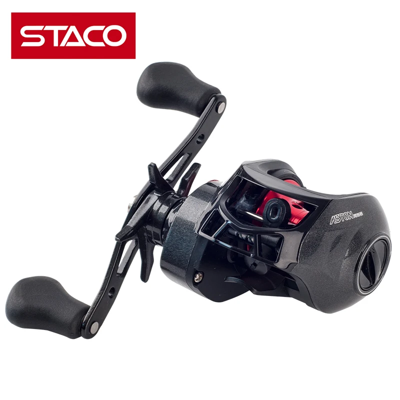 

STACO 17+1 BB Waterproof Left / Right Hand Baitcasting Fishing Reel Magnetic Brake And One Way System 7.1:1 Carp Fishing