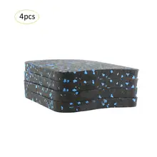 4 шт./упак. беговая дорожка тишина коврик утолщенный звукоизоляция Подушка домашний Фитнес оборудование для защиты окружающей среды амортизации