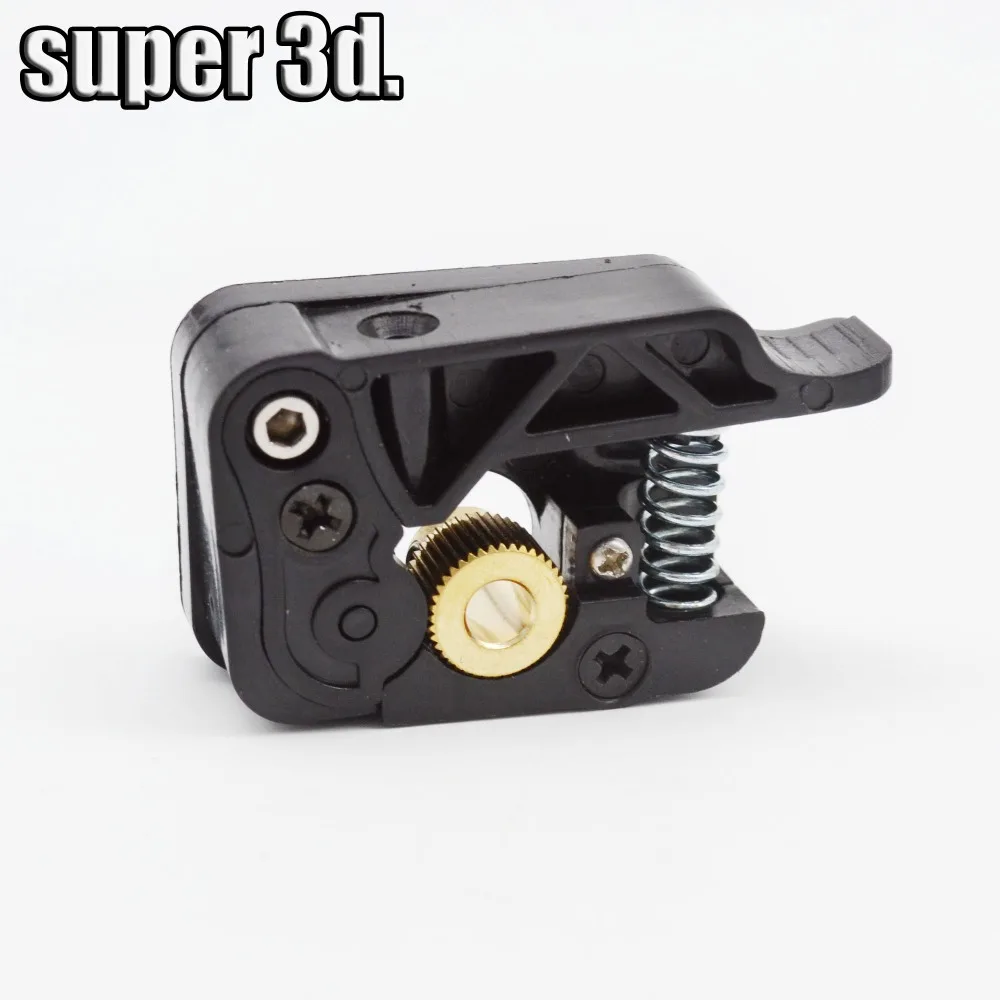 3D printer MK9 / MK8 extruder 3.00mm wire feed device kits(right side) for Makerbot single nozzle extrusion head plastic block