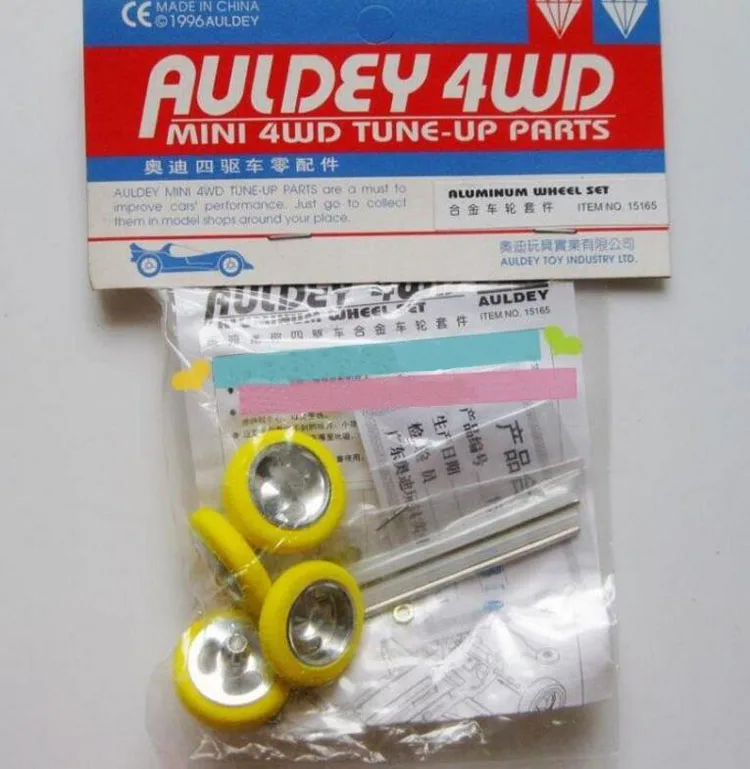 

Yuenhoang 1Set Mini Tune-up 4WD RC Car Wheel Kit 15165 Alloy Wheels for RC Speeding Car Modified Parts