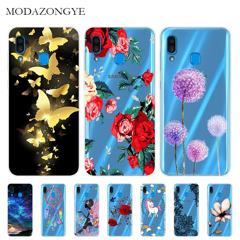 

Cartoon Soft Case For Samsung A30 Case Silicone Back Cover Phone Case For Samsung Galaxy A30 GalaxyA30 A 30 A305 SM-A305F A305F