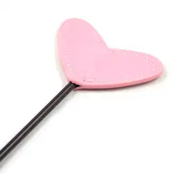 Ярко-розовый любящее сердце Сексуальная кнут, фетиш Секс кнут помощи порка Paddle ведомого флоггер секс-игрушки для пары Игры для взрослых