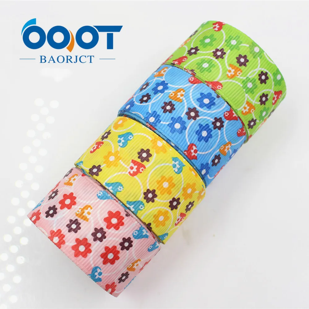 Мультяшные ленты OOOT BAORJCT 1762217 25 мм 10 ярдов Термотрансферная печатная корсажная