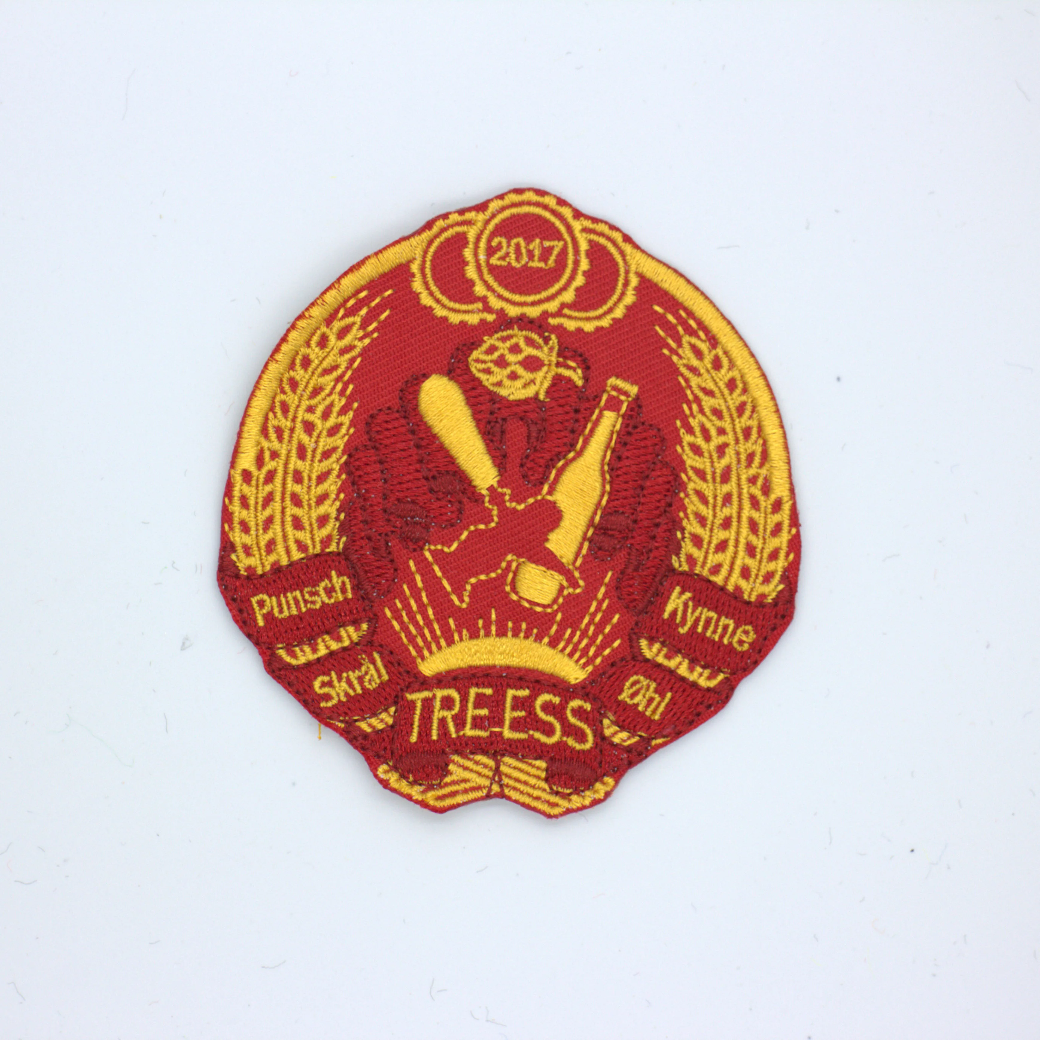 

Custom Company Sign Logo Embroidered Iron On Patch We are Customized Patch Factory