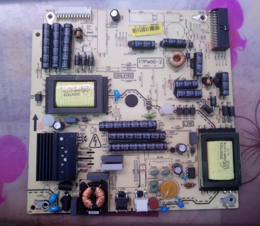 

17PW06-2 used power board Good Working Tested