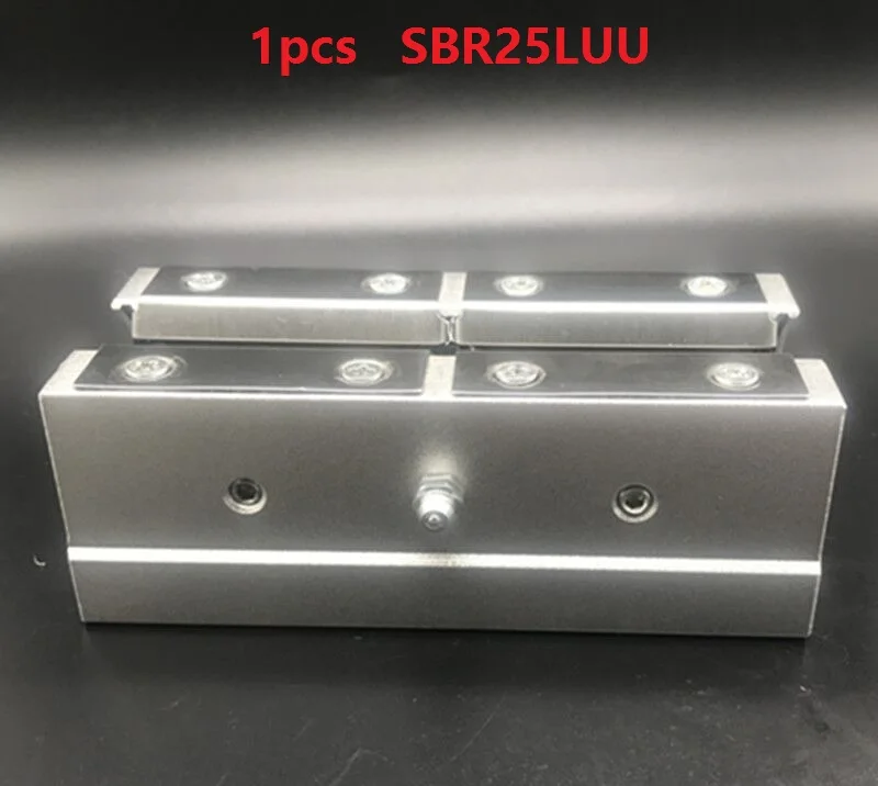 

1pcs SBR25LUU/SME25LUU Open Type Linear Ball Motion Bearing Sliding Block for SBR25 25mm linear guide rail CNC router