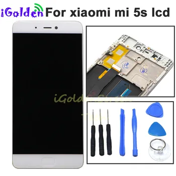 

New LCD Display For Xiaomi MI 5s Mi5s Touch Screen Digitizer Assembly + Frame For Xiaomi MI5s 5.15" LCD Replacement for mi 5s