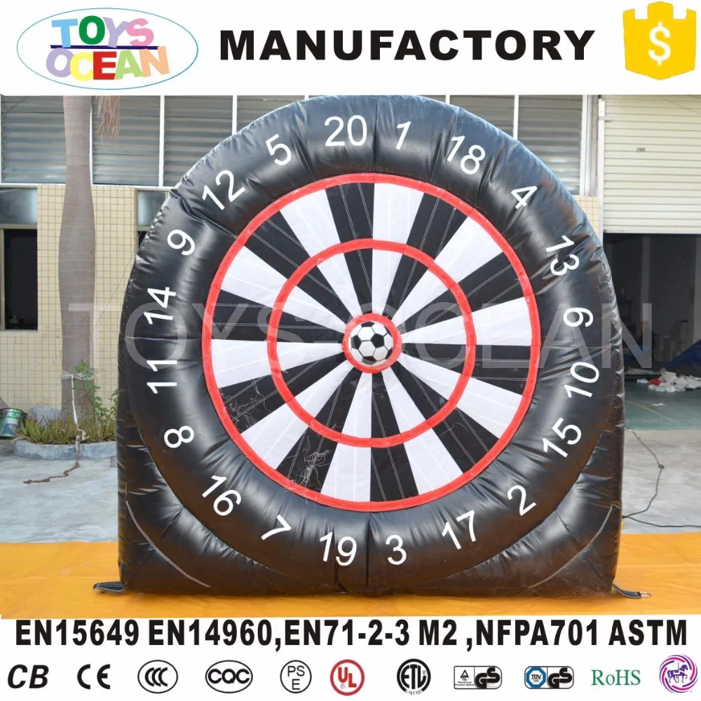 high quality inflatable football dart game soccer targetin Inflatable
