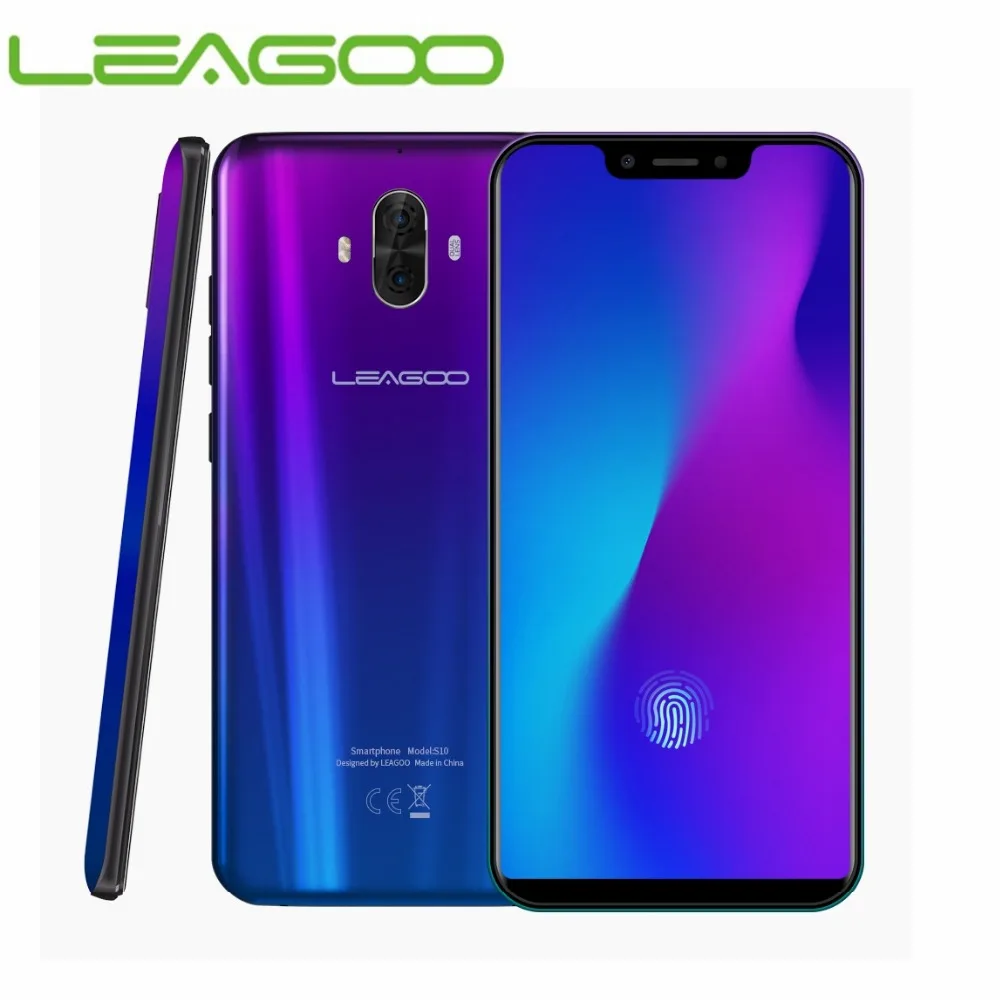  Global Version LEAGOO S10 4G Smartphone 6GB RAM 128GB ROM 6.21