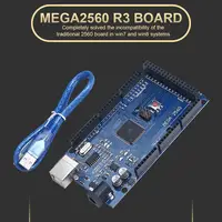 כבל נתונים MEGA2560 R3 משופר גרסה ATmega2560 R3 CH340G USB מועצת compatibile עם Win7 Win8 עם 30 ס"מ כבל נתונים (2)
