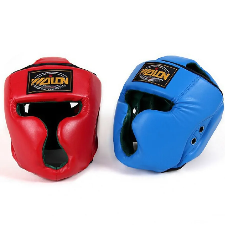 Karate Head Face Fom Pad Protector Guard Training Helmet Kick Boxing