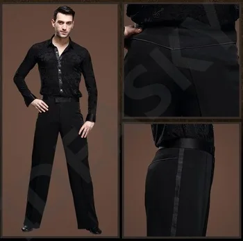 Black Satin Ribbon On Side Men