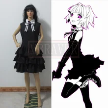 Anime Asesinato Aula Kayano Kaede Cosplay Traje Kawaii Vestido Negro