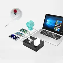 Электростанция мини солнечный генератор для кемпинга на открытом воздухе с 4USB AC 110 V/220 V выход для бытовой техники AC power Bank