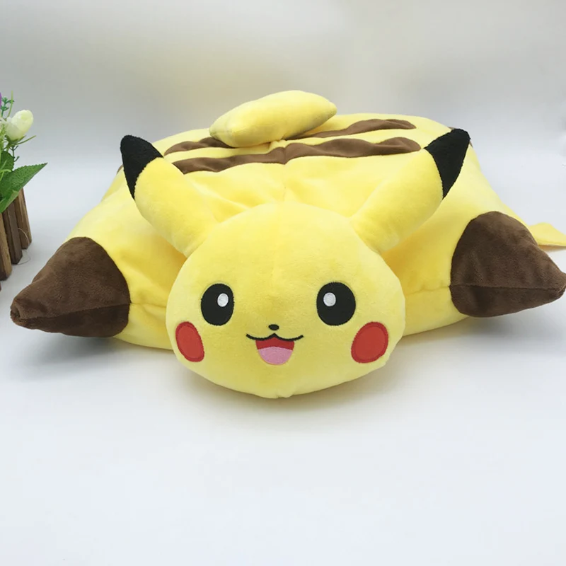 Bebe Kawaii Pikachu En Peluche Jouets 40 Cm Pikachu En Peluche Oreiller Sommeil Coussin Enfant Doux Animal En Peluche Poupee Bande Dessinee Toypia En Peluche Coussin Aliexpress