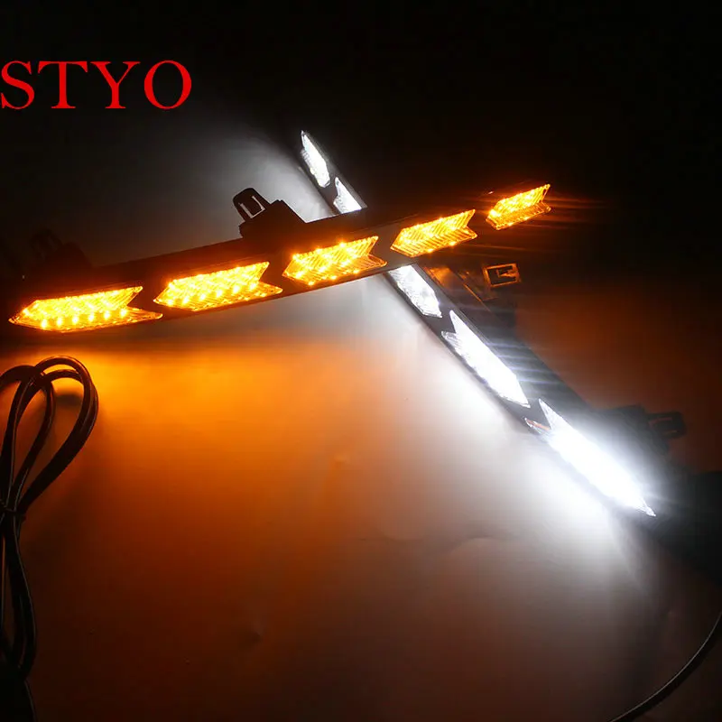 

STYO Car DRL LED Daytime Running light 2PCS For MAZDAS CX-5 CX5 2017 2018