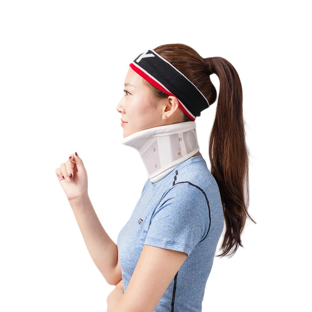 Neck Cervical Traction Collar Device Brace Support Hard Plastic for